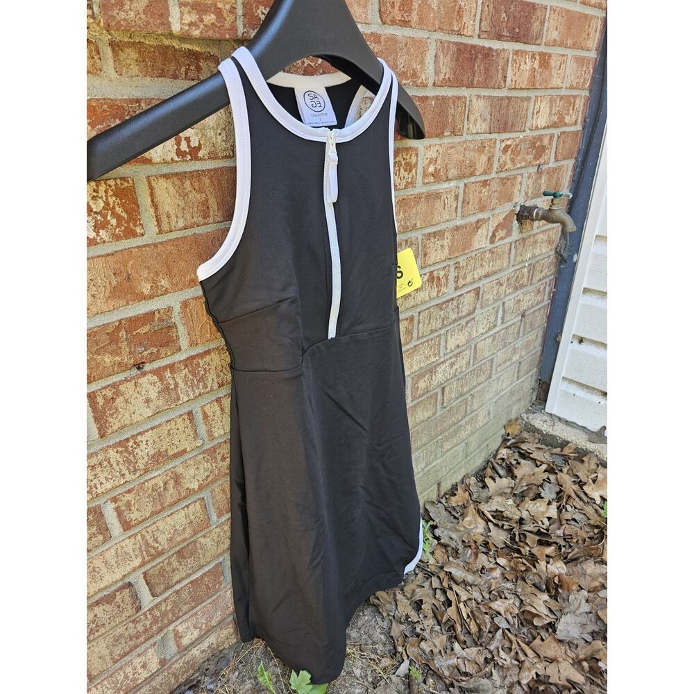 NWT Sage Collective Womens Active Tennis Dress Small Zip Golf Skort Pickleball